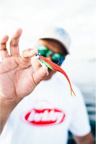 Berkley Gulp! Jerk Shad Saltwater Fishing Soft Bait, Chartreuse, 6in in Saudi Arabia