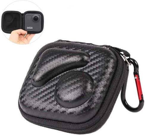 PCTC Mini Carry Case Portable Protective Carrying Pocket Storage Case Box Travel Bag for GoPro Max Action Camera, fit with Boxes Accessory for Go pro Max in Saudi Arabia