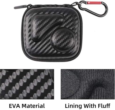 PCTC Mini Carry Case Portable Protective Carrying Pocket Storage Case Box Travel Bag for GoPro Max Action Camera, fit with Boxes Accessory for Go pro Max in Saudi Arabia