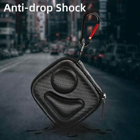 PCTC Mini Carry Case Portable Protective Carrying Pocket Storage Case Box Travel Bag for GoPro Max Action Camera, fit with Boxes Accessory for Go pro Max in Saudi Arabia
