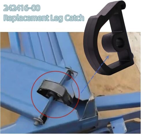 SURPOUF 4pk 242416-00 Compatible with Black and Decker Replacement Leg Catches in Saudi Arabia