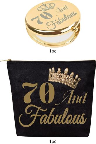 هدية عيد الميلاد السبعين للنساء، مرآة مكياج 70، مرآة مكياج لعيد الميلاد السبعين، مرآة مكياج عمرها 70 عامًا، 70 حقيبة مكياج لعيد الميلاد، مرآة مدمجة لعيد الميلاد السبعين، مرآة عيد ميلاد السبعين للنساء، فكرة عيد ميلاد السبعين in Kuwait