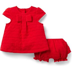 Janie and Jack Baby Girl's Mattelesse Heart Set (Infant) Red 6-12 Months in Kuwait