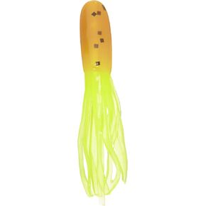 Mizmo 1-1/2-Inch Crappie Tube (15-Pack), Pumpkinseed/Chartreuse in Saudi Arabia
