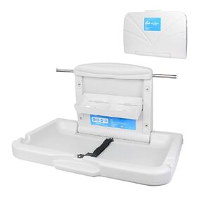 محطة تغيير حفاضات الاطفال تثبت على الحائط من اتش ان زد اكس اي بي، محطة تغيير حفاضات الاطفال التجارية تثبت على الحائط مع حزام امان in Kuwait