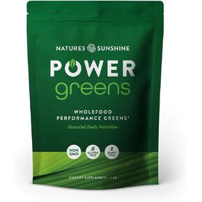 Nature's Sunshine Power Greens - خضراوات أداء الطعام الكامل (حقيبة الطاقة)