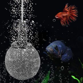Tnfeeon Bubble Stone, 10pcs Durable Calabash Pattern Air Oxygen Bubble Stone Fish Tank Pump and Hydroponics Bubbler Airstones in Saudi Arabia