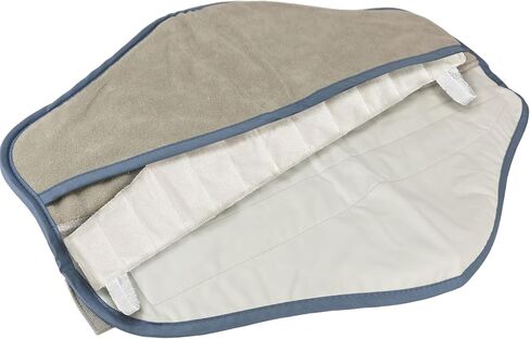 Chattanooga Heating Pad Hot Pack, 24" Neck Contour Hydrocollator Moist Heat Pack with Terry Cover Sling for Pain Relief, Reusable Heating Pad for Neck and Shoulders, with a Lumintrail Drawstring Bag in Kuwait