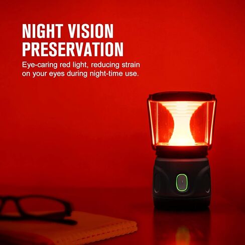 OLIGHT Olantern Mini 150 Lumens LED MCC مصباح يدوي قابل لإعادة الشحن، 4 أوضاع خافتة، شعاع 360 درجة فانوس صغير مثالي للصيد والتخييم وصيد الأسماك والطوارئ والمنزل (رمادي البازلت) in Saudi Arabia