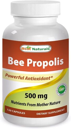 Best Naturals Bee Propolis 500 mg 120 Capsules in Saudi Arabia
