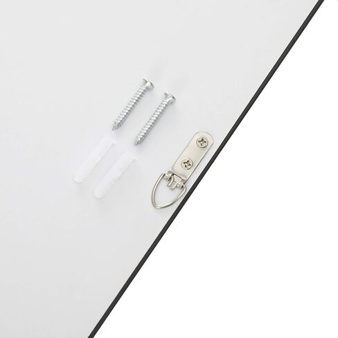 LFT HUIMEI2Y Door Mirror Full Length, Wall-Mounted Mirror Rectangle Tall with Engraving Frame for Bedroom, Living Room, Dressing Room, Black 50" x14" in Kuwait