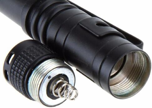 مصباح يدوي صغير زدوو CREE XPE-R3 LED مع مصباح سطوع 1200 لومن in Saudi Arabia