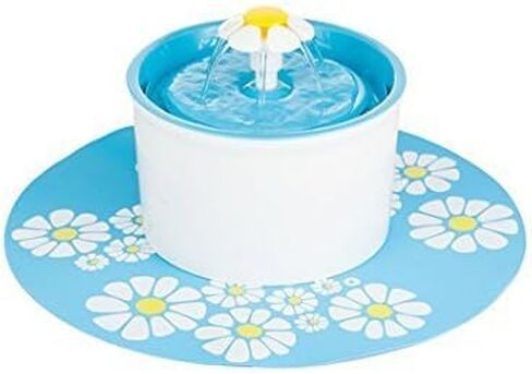 وسادة سيليكون مضادة للانزلاق من سي جيه سي لنافورة مياه الزهور الاوتوماتيكية 1.6 لتر 12 فولت، وعاء فلتر امن للشرب للكلاب والقطط in Kuwait