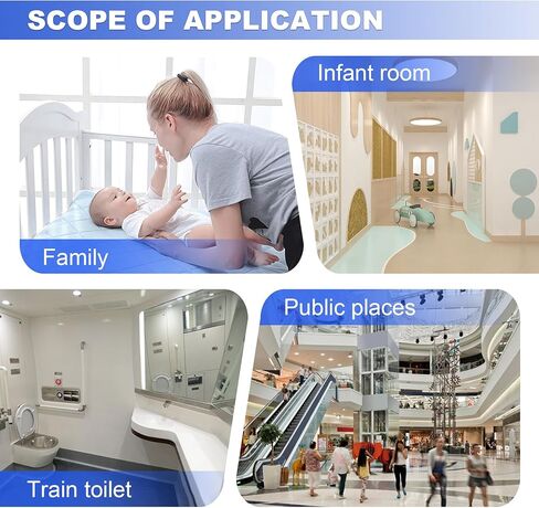 HNZXIB Baby Changing Station Wall Mount,Commercial Baby Changing Station Wall Mounted Baby Changing Station Diaper Change Table Wall Mounted Baby Changing Station with Safety Strap in Kuwait