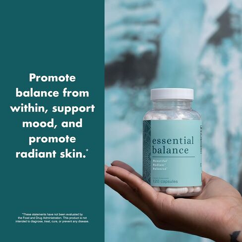 Essential Balance Hormonal Support and Vitamin Supplement for Women by Foxy Fit – Antioxidant, Healthy Skin & Hair for Daily Use* (30 Servings) in Saudi Arabia