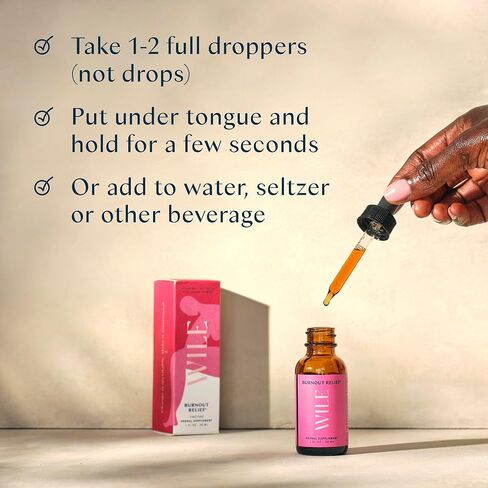 وايلي قطرات تخفيف الإرهاق للنساء - تدعم الطاقة والمرونة - 30 حصة in Kuwait