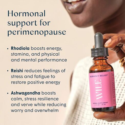 وايلي قطرات تخفيف الإرهاق للنساء - تدعم الطاقة والمرونة - 30 حصة in Kuwait