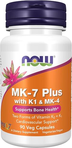 NOW MK-7 Plus with K1 & MK-4-90 Veg Capsules in Saudi Arabia