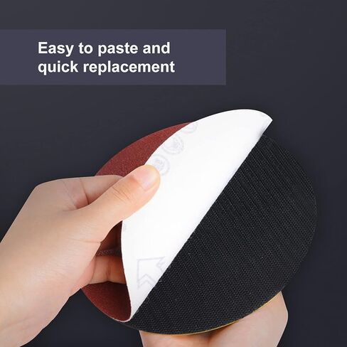 120 قطعة من وسادات الصنفرة المدارية، 5 بوصات أقراص الصنفرة بخطاف وحلقة 120 حبيبة، 8 فتحات أقراص الصنفرة المدارية لأعمال النجارة، الصنفرة المدارية، وسادة بديلة in Kuwait