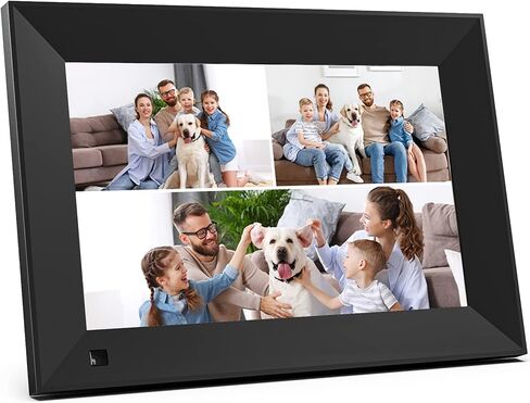 إطار صور رقمي Arktronic مقاس 8 بوصات WiFi، إطار صور سحابي ذكي بشاشة تعمل باللمس IPS مع مساحة تخزين 32 جيجابايت، إعداد سهل لمشاركة الصور أو مقاطع الفيديو عبر التطبيق/البريد الإلكتروني، تدوير تلقائي، قابل للتركيب على الحائط in Kuwait
