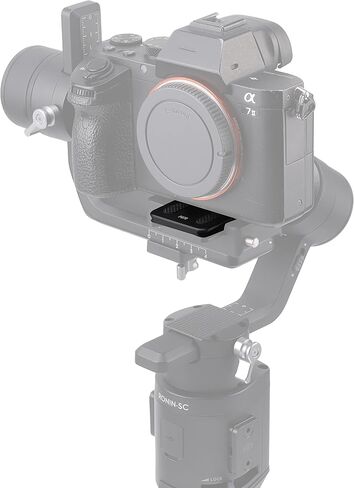 Fotga 115 مم/4.5 بوصة لوحة تثبيت سريعة الفك لكاميرا DJI Ronin SC Gimbal Stabililizer، متوافق مع Arca Swiss حامل ثلاثي الكرة بمشبك الرأس PU115 in Kuwait