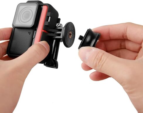Frgyee Gopro محول تركيب ثلاثي القوائم، 3/8 بوصة أنثى إلى 1/4 بوصة ذكر و1/4 بوصة أنثى إلى 3/8 بوصة ذكر محول برغي ثلاثي القوائم للكاميرا، لكاميرا ترايبود مونوبود ذات الرأس الكروي، Gopro، DJI Osmo، Sjcam، كاميرا الحركة Xiaoyi in Kuwait