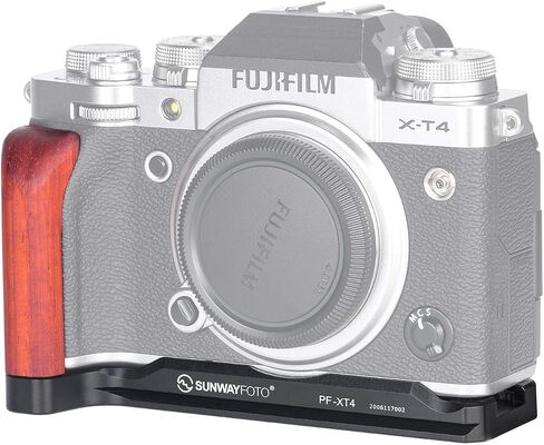 SUNWAYFOTO PF-XT4 Hand Grip Quick Release Plate L Bracket for Fujifilm X-T4 Compatible Arca Swiss in Saudi Arabia