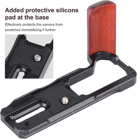 SUNWAYFOTO PF-XT4 Hand Grip Quick Release Plate L Bracket for Fujifilm X-T4 Compatible Arca Swiss in Saudi Arabia