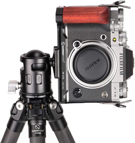 SUNWAYFOTO PF-XT4 Hand Grip Quick Release Plate L Bracket for Fujifilm X-T4 Compatible Arca Swiss in Saudi Arabia
