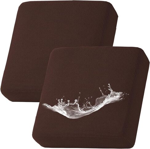 أغطية وسائد أريكة طاردة للماء من NC HOME، أغطية فردية لوسائد الأريكة (3 قطع، رمادي فاتح) in Kuwait