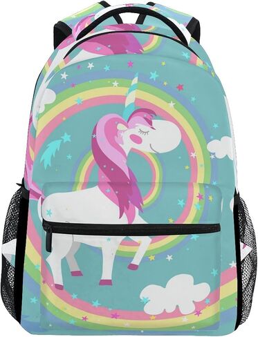senya School Backpack Dinosaurs Colored Bookbag for Boys Girls Travel Bag One Size in Saudi Arabia