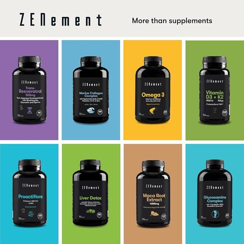 Zenement | Calcium Citrate, with Vitamin D3, 120 Capsules | for Bone Health and to Prevent Low Levels of Calcium in The Blood | Additives Free, Allergen Free, Non-GMO in Saudi Arabia