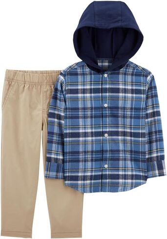 Carter's Boys' 2T-4T 2 Piece Long Sleeve Knit Top and Pants Set in Saudi Arabia