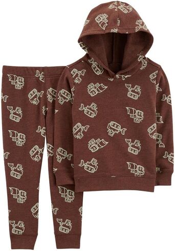 Carter's Boys' 2T-4T 2 Piece Long Sleeve Knit Top and Pants Set in Saudi Arabia