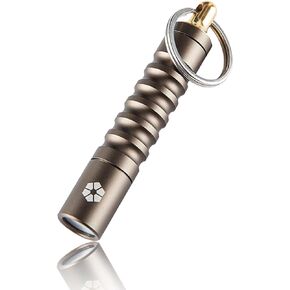 بروميثيوس لايتس سلسلة مفاتيح بيتا سريعة الفك في 2 مصباح يدوي LED مع تفعيل مغناطيسي تلقائي، مصباح يدوي صغير لسلسلة مفاتيح اي دي سي، اوضاع اضاءة متعددة، مصباح جيب عالي سي ار اي in Kuwait