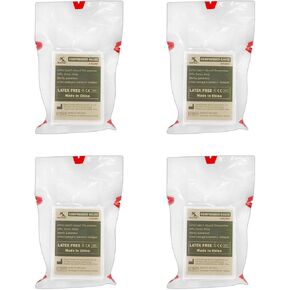 4.5" x 4.1 Yards Compressed Sterile Gauze, for Home Basic First Aid, Medical and IFAK Tactical Emergency (2pack) in Saudi Arabia