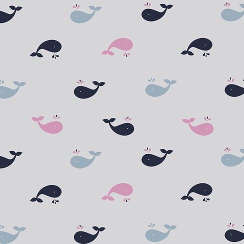 Bacati - Little Sailor Muslin 2 Pc Security Blankets (Boats/Whales - Navy/Red) in Saudi Arabia