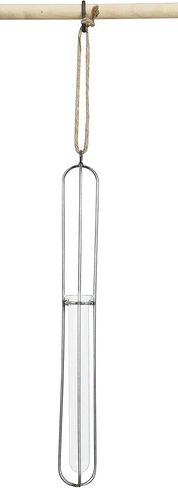 Creative Co-Op Small Hanging Metal & Glass Test Tube Vase in Kuwait