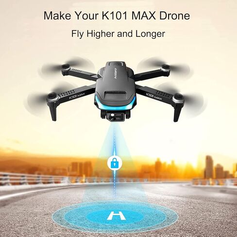 OKYUK 3.7 فولت 1800 مللي أمبير بطارية وحدات للطائرة بدون طيار K101 ماكس بطارية ليثيوم قابلة للشحن بدون طيار استبدال البطارية مع كابل الشاحن 15 دقيقة وقت الطيران in Kuwait