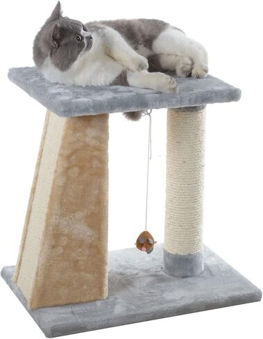 Aeromark Cat Scratcher,Silver Gray,20"(L) X14(W) X20(H),X2001 in Kuwait
