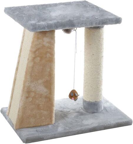 Aeromark Cat Scratcher,Silver Gray,20"(L) X14(W) X20(H),X2001 in Kuwait