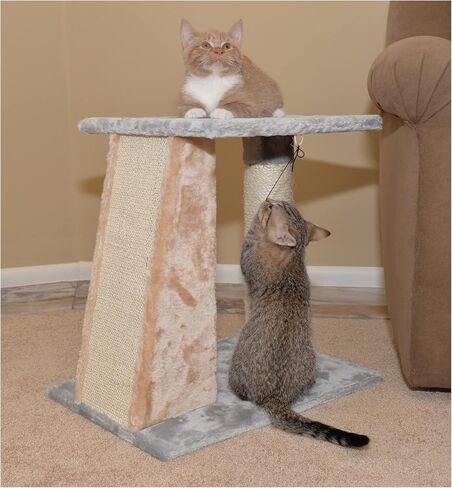 Aeromark Cat Scratcher,Silver Gray,20"(L) X14(W) X20(H),X2001 in Kuwait