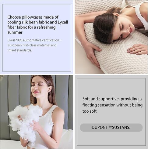 taynoes Pregnancy Pillows Cooling for Sleeping, Maternity Pillows, Detachable and Adjustable Double-Sided Support for Pregnant Women Back, Belly, Stomach,Hip Pregnancy Must Haves (Coffee) in Kuwait