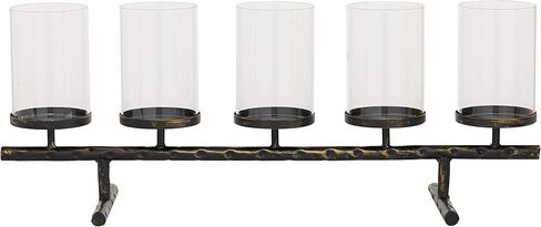 The Novogratz Metal Candelabra, 27" x 7" x 11", Black in Kuwait