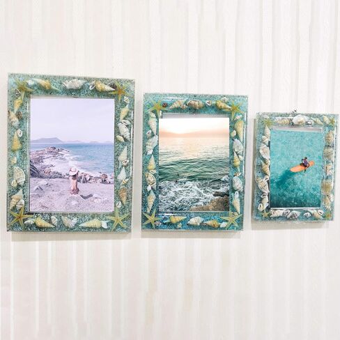 ذكريات WalcoHome 5x7 Beach Ocean تلتقي باللحظة في هذه الخلفيات المثالية! الحياة عبارة عن إطار صورة للحائط على الشاطئ وسطح المكتب in Saudi Arabia