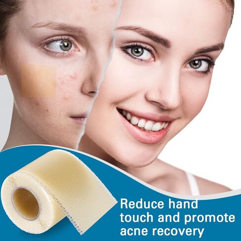 Dansib 2 لفات من شريط السيليكون الناعم مقاس 59 × 1.57 بوصة، شريط سيليكون مقاوم للماء قابل لإعادة الاستخدام لمنع الأحذية من طحن القدمين، إزالة بثور الجسم، الجلد وقناع الاحتكاك، لوازم الوقاية من العيون in Kuwait