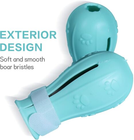 4 قطع من احذية القطط المضادة للخدش للقطط، اغطية اقدام القطط المطاطية القابلة للتعديل لحماية مخالب القطط بمقاسات مختلفة للعناية بالقطط والاستحمام والحلاقة in Kuwait