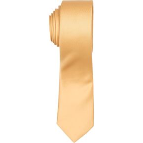 ربطة عنق رفيعة للرجال بلون موحد - رائعة لحفلات الزفاف، والعريس، ورفقاء العريس، والمهام، والرقصات، والهدايا in Kuwait