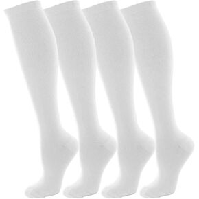 NOVAYARD Compression Socks for Women and Men Support Graduated 15-20 mmHg Medias De Compresion Mujer(4 Pairs) in Kuwait