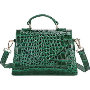FAMYPAL Crocodile Crossbody Shoulder Bags for Women, Small Trendy Purse for Phone, Womens Top Handle Clutches Handbags in Kuwait